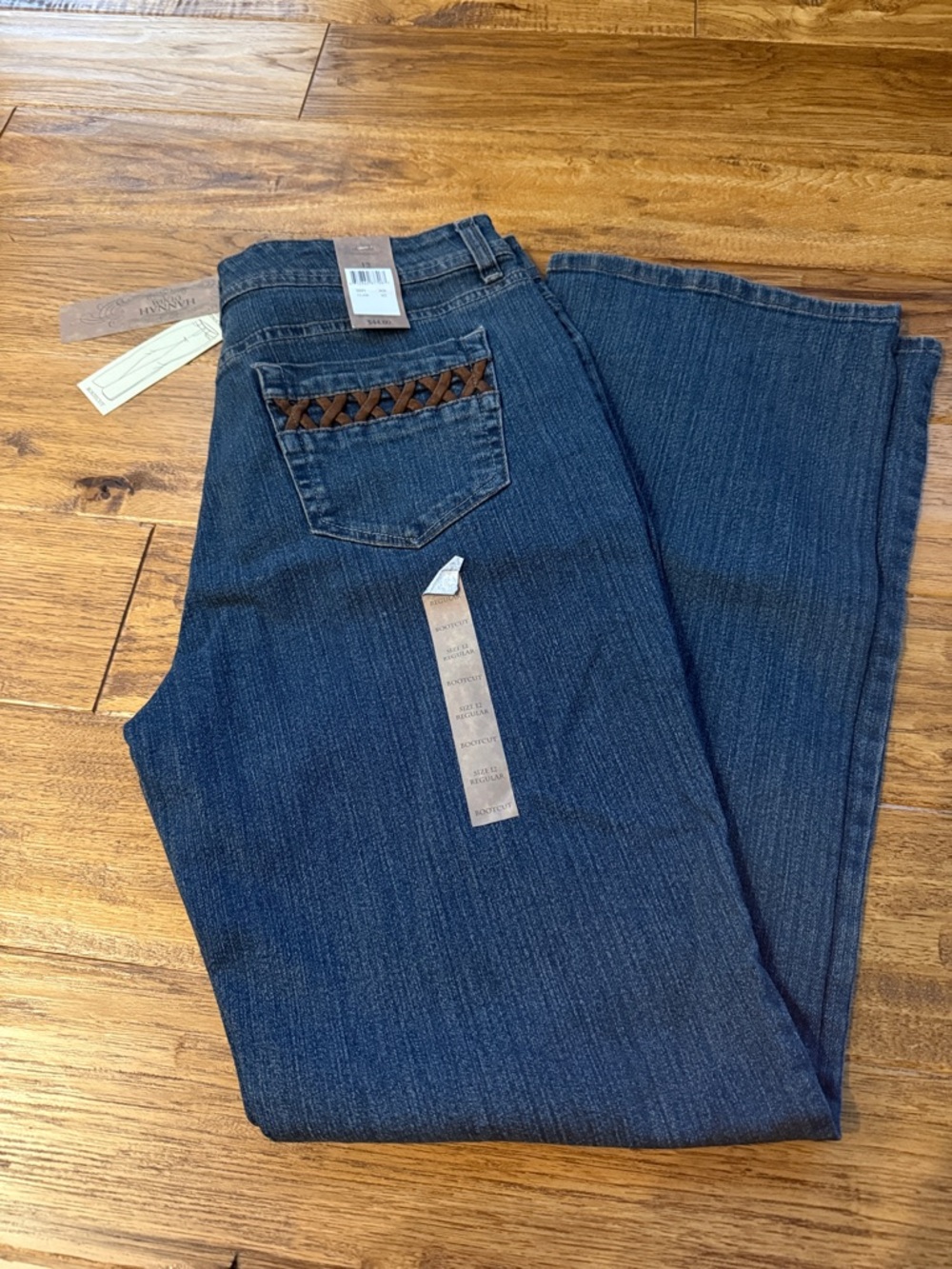 Hannah Denim Dark Indigo Bootcut Jeans